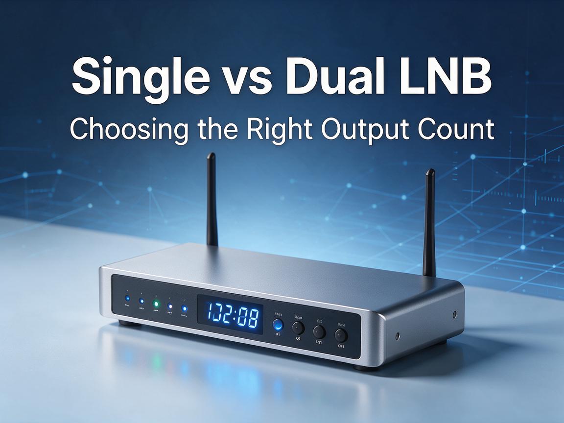 Single vs Dual LNB: Choosing the Right Output Count
