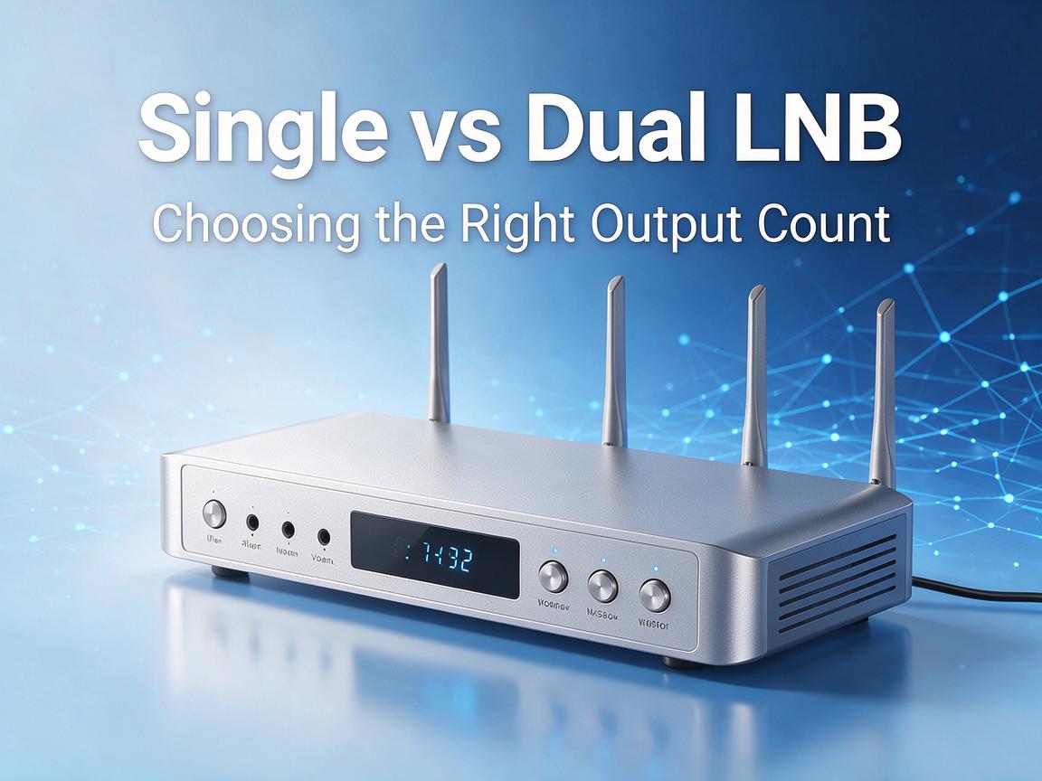 Single vs Dual LNB: Choosing the Right Output Count