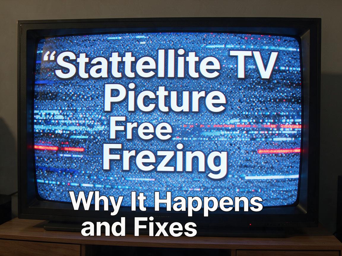Satellite TV Picture Freezing: Why It Happens and Fixes