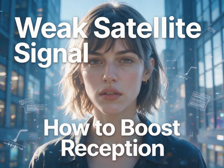 Weak Satellite Signal: How to Boost Reception