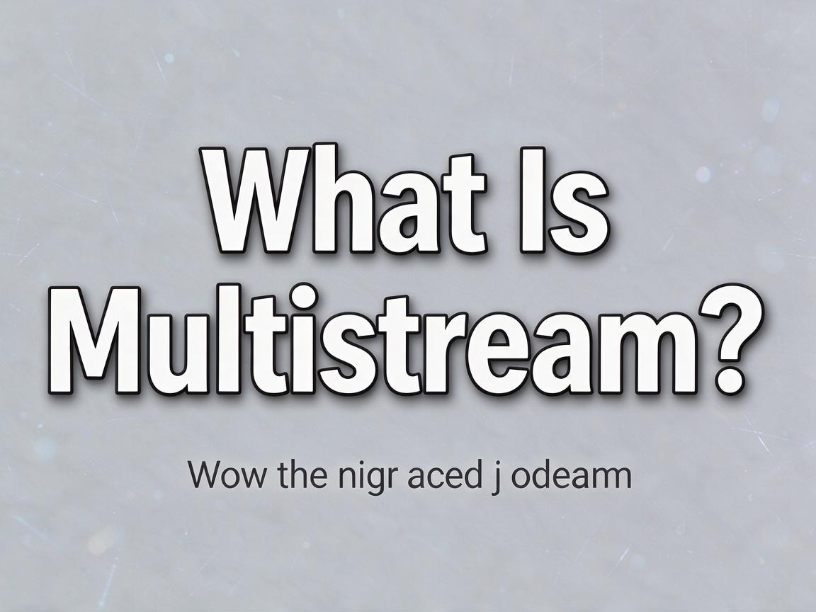 Multistream Receivers: Watching Multiple Signals on One Transponder