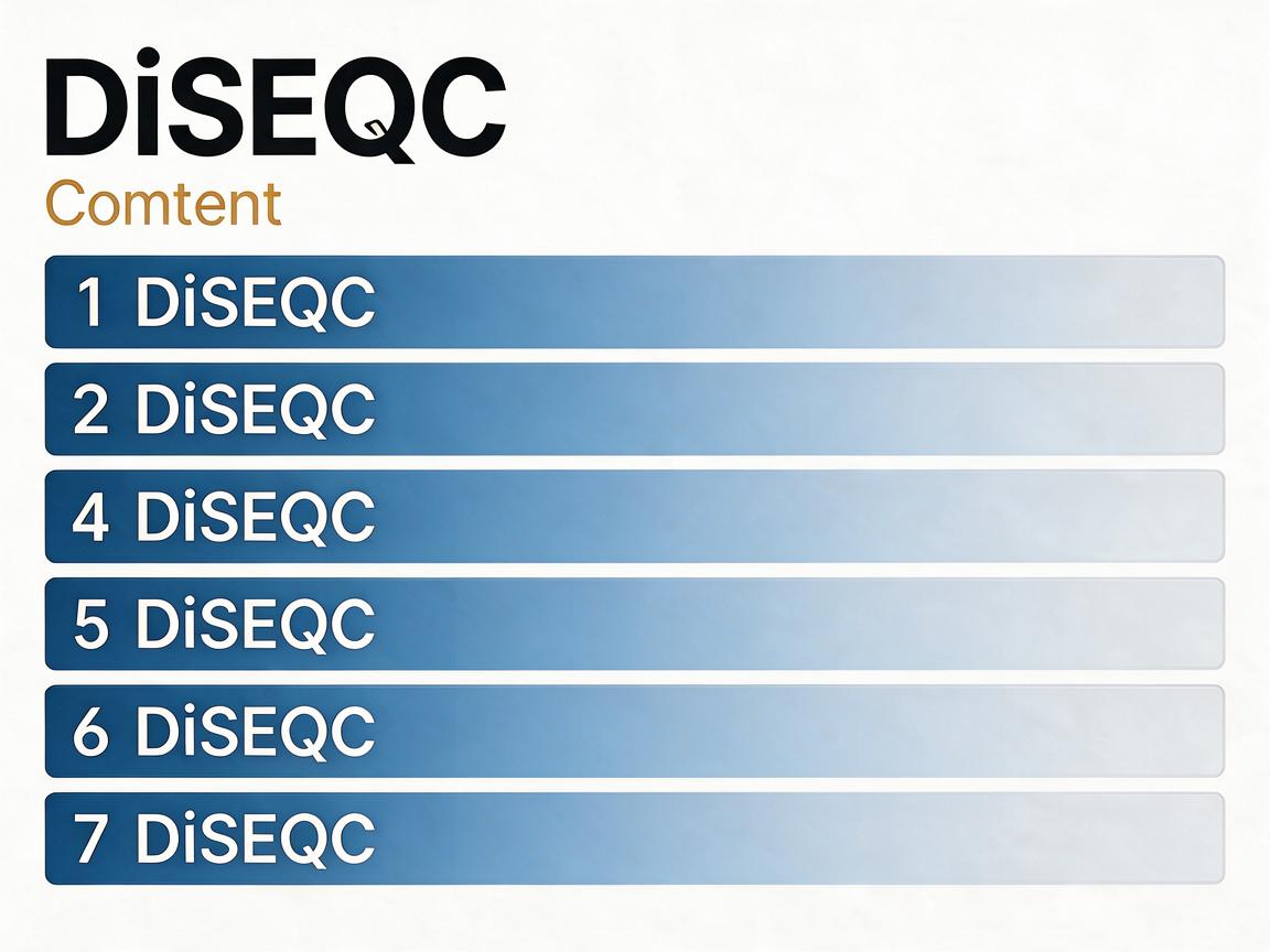 DiSEqC 1.0, 1.1, 1.2 and 1.3: Which Switch Do You Actually Need?