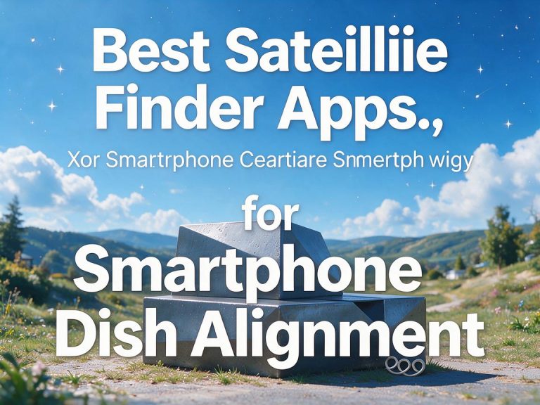 Best Satellite Finder Apps for Smartphone Dish Alignment