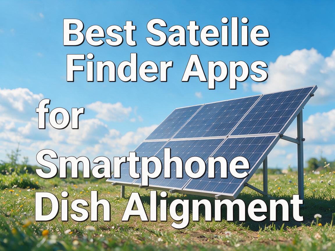 Best Satellite Finder Apps for Smartphone Dish Alignment