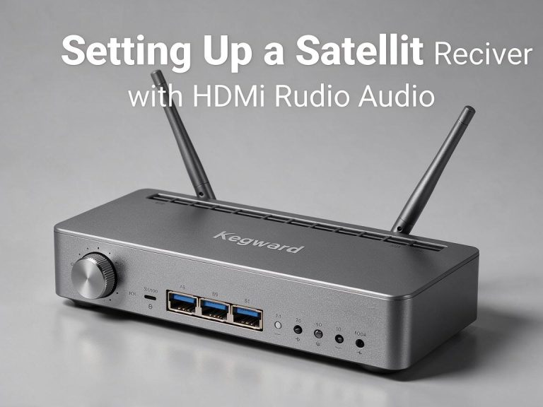 Setting Up a Satellite Receiver with HDMI and Audio