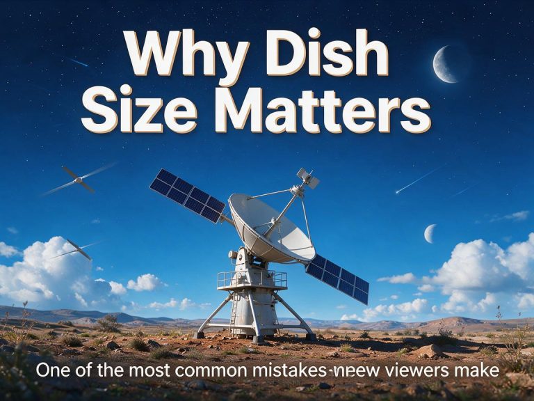 Choosing the Right Satellite Dish Size for Your Location