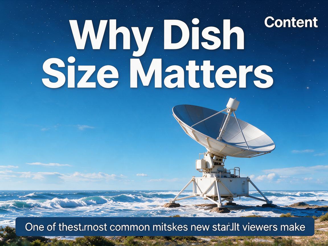 Choosing the Right Satellite Dish Size for Your Location