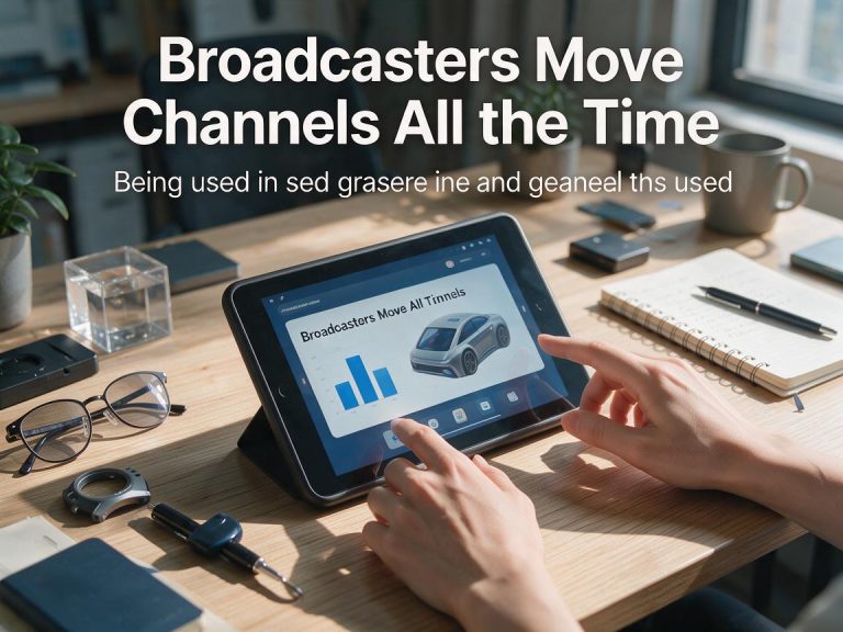 How to Scan for New Satellite Channels After a Transponder Change